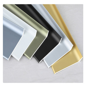 Moulure de plinthe en aluminium Épaisseur de la garniture 1.5mm Hauteur 80mm Bâton Adhésif Dos Ultra-mince et Minimaliste Plinthe - Product Image 3