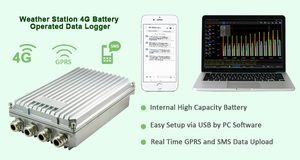 ตัวควบคุมอุณหภูมิแบบเรียลไทม์ 4G RS485 Modbus พร้อมเซ็นเซอร์วัดอุณหภูมิระยะไกล - Product Image 5