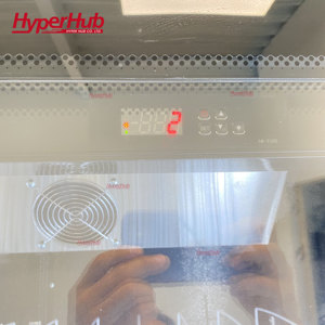 Réfrigérateur à boissons de luxe avec porte entièrement vitrée, vitrine verticale pour boissons avec éclairage LED tricolore, étagère anti-basculement - Product Image 6