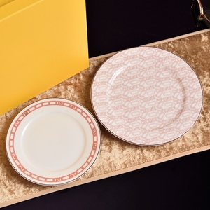wholesale bone china <b>cake</b> <b>stand</b> Porcelain Dinnerware Plates for Weddings Gifts - Product Image 3