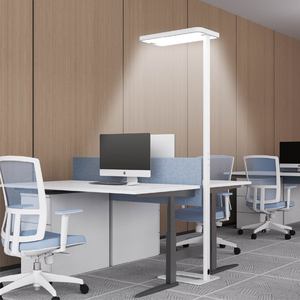 Bán buôn tùy chỉnh nhôm cảm ứng hiện đại điều khiển đèn đọc sách tầng thường vụ văn phòng thông minh đèn stehlampe - Product Image 1