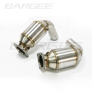 Bargee 3 "304 SS <span class=keywords><strong>Megna</strong></span> Flow tuyau de descente d'échappement pour Porsche 911 991.2 3.0T Carrera 2015-2018 tuyau de descente d'échappement - Product Image 2