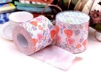 Custom logo Design Printed Toilet Paper Roll Toilet Tissue Bathroom Tissue MOQ 1000 Rolls