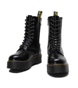 Nouvelles Bottines d’Hiver et d’Automne Antidérapantes à Talon Épais Pour <span class=keywords><strong>Femme</strong></span>, Bottes de Travail en Cuir Confortables et Tendance Nouvelle-Angleterre - Product Image 5