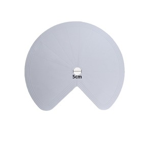 Silicone Cabinet Protector Round 5cm Non-Slip <b>Heat</b> Resistant Kitchen Shelf Storage Liner - Product Image 1