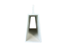 Poutre de support pour bétail en PRV sur mesure, poutre trapézoïdale en fibre de verre pultrudée avec résine PU pour élevages porcins, construction et marine