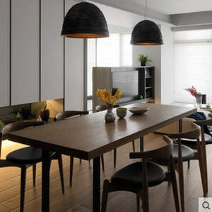 Dimensioni personalizzabili sala da pranzo mobili rettangolare cucina legno massello <span class=keywords><strong>tavolo</strong></span> da pranzo sedia Set <span class=keywords><strong>6</strong></span> <span class=keywords><strong>posti</strong></span> - Product Image 5