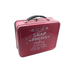 Custom Tinplate Rectangular Handcarry Box Handheld Iron Storage Case For Home Emergency Use - Product Image 6