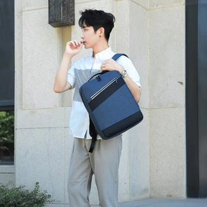 Nueva Mochila de Viaje para Portátil Unisex, Diseño Moderno, 3 Piezas, Oxford Impermeable, USB, Cierre Antirrobo, Logotipo Personalizado - Product Image 6