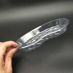 Bandeja dental de plástico curvada desechable, transparente, estéril, con forma de cintura, sin tapa, para almacenamiento médico - Product Image 2
