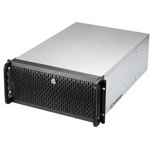 Boîtier de serveur métallique Rosewill 4U pour montage en rack |   12 disques à échange à chaud |   Compatible E-ATX |   <span class=keywords><strong>3x</strong></span> Ventilateurs avant 120 mm, <span class=keywords><strong>2x</strong></span> ventilateurs arrière 80 mm | - Product Image 1