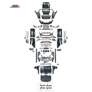 GBT ad alta restaurazione <span class=keywords><strong>W221</strong></span> a W223 S63 Kit di conversione parafango per 2008 2012 <span class=keywords><strong>Mercedes</strong></span> <span class=keywords><strong>Benz</strong></span> classe <span class=keywords><strong>S</strong></span> <span class=keywords><strong>W221</strong></span> Kit carrozzeria - Product Image 2