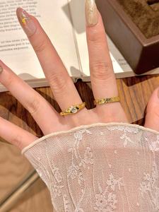 Nouvelle bague <span class=keywords><strong>en</strong></span> acier inoxydable de forme œuf de <span class=keywords><strong>pigeon</strong></span>, design zircon, bijoux haut de gamme et romantiques - Product Image 5