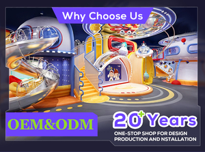 Equipo de juego suave comercial de aventura para niños Patio interior de nuevo diseño para Parque de Atracciones Patio pequeño de moda - Product Image 6