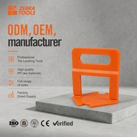 Système de nivellement de carreaux professionnel réutilisable, clips et cales réglables, espaceurs de carreaux, kit d'outils de pose pour sols et murs, directement de l'usine