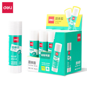 Deli Solid <b>Glue</b> Stick 21g No.7102 <b>Strong</b> Adhesion For Student Office Use - Product Image 1