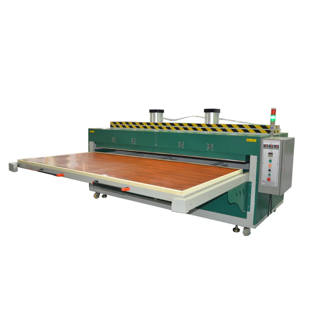 Goedkope 265X225Cm Meerdere Kleuren 1 Kant 1 Station Thermische Printer Aluminium Plaat Keramische Plaat Hout Fmd Board Sublimatie Machine