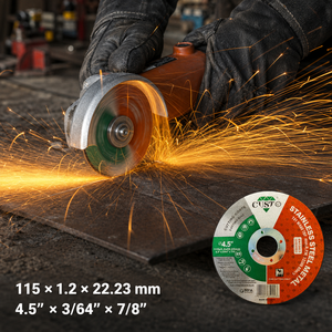 CUSTO Yüksek Sertlikte Aşındırıcı Kesme Diski 115mm Metal Açılı Taşlama Makinesi için (OEM) - Product Image 1