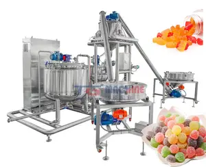 Hard candy Jelly candy and soft toffee candy making machine factory price from china