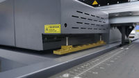 2513 Mesin Cetak UV Flatbed Presisi Tinggi Industri LED UV untuk Akrilik Kaca Kayu Logam Emboss 3D