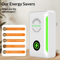 Dispositif d'économie d'énergie domestique intelligent, stabilisateur de tension, optimiseur, boîte d'économie d'électricité, réducteur de factures jusqu'à 30%