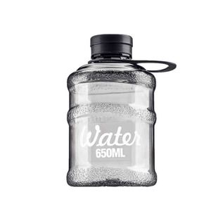 Trendy Mini Bucket Cup, Stylish Student Plastic Reusable Water <b>Bottle</b> With Food-Safe Lid - Product Image 4
