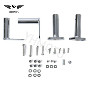 ATV Quad Parts All Terrain Vehicles Nerf Bars Nerfbar Heel Foot Guard Pegs Side Steps pour Honda <span class=keywords><strong>TRX</strong></span> <span class=keywords><strong>450</strong></span> 450R - Product Image 2