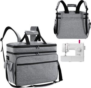 Free sample OutdoorTote Bags Multifunctional Traveling Case Large Capacity <b>Sewing</b> <b>Machine</b> Storage Bag - Product Image 6