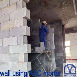 Adhesivo <span class=keywords><strong>para</strong></span> <span class=keywords><strong>Bloques</strong></span> de Hormigón Celular Autoclavado (AAC), <span class=keywords><strong>Mortero</strong></span> Adhesivo de Capa Delgada <span class=keywords><strong>para</strong></span> Paredes de AAC - Product Image 5