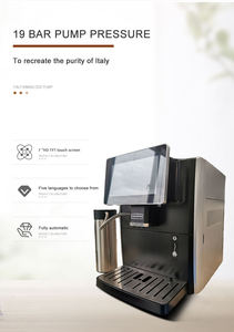 Machine à Café Expresso <span class=keywords><strong>Italienne</strong></span> Entièrement Automatique en Acier Inoxydable Numérique Connectée via Application, Technologie Intelligente, Capacité de <span class=keywords><strong>12</strong></span> <span class=keywords><strong>Tasses</strong></span> - Product Image 3