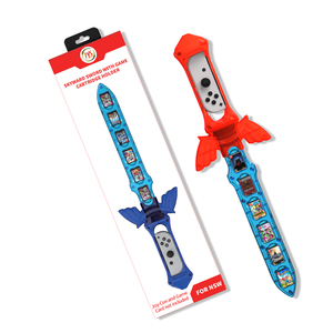 Funda de almacenamiento de cartas de juego, para <span class=keywords><strong>Switch</strong></span>, Master sword shape - Product Image 1