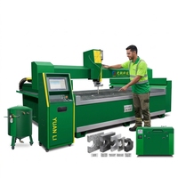 Machine à jet d'eau CNC 5 axes pour le marbre