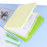 Portapapeles Ligero WEISHENG para Oficina, Tamaño A4, 32x24cm, Carpeta Portátil de Plástico PP, 260g, Caja de Almacenamiento de Archivos Colorida