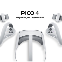 Casque VR Pico 4 original, casque de réalité virtuelle tout-en-un Pico4, lunettes VR 3D pour le Metaverse et le jeu en streaming, écran 4K+