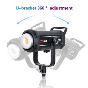Y300S 300w 3200-5600K उच्च गुणवत्ता एलईडी वीडियो प्रकाश पेशेवर ऑडियो वीडियो प्रकाश उपकरण