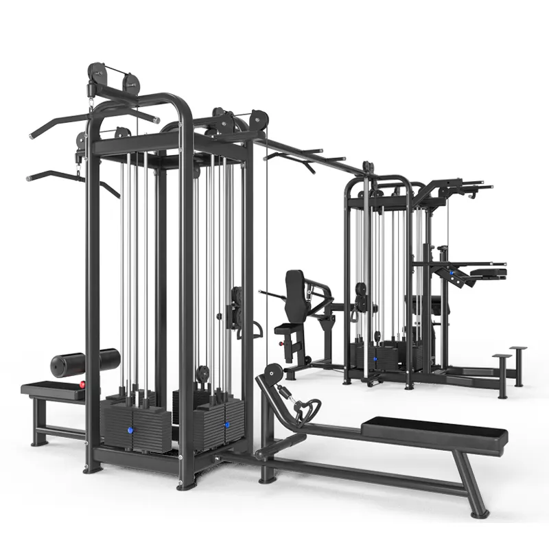 Zenbon Nieuwe Collectie Hoge Kwaliteit Gym Fitness Apparatuur Multi Functie 8 Station