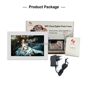 Ưu nhà máy cung cấp 10 inch Wifi LCD ảnh kỹ thuật số hình ảnh khung màn hình cảm ứng đám mây video tải về 16GB gỗ tùy chọn số lượng lớn tùy chọn - Product Image 2