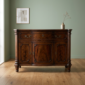 Traditional Wooden Handmade <b>Antique</b> <b>Sideboard</b> with Brass Handle for Dining Room - Product Image 4