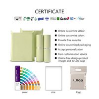 Kantong Pengiriman Warna Oranye Motif Cheetah Ukuran Besar, Ramah Lingkungan, Terbuat dari Poliester Biodegradable yang Terikat dengan Laut, Sesuai Standar PPWR, Segel Ganda
