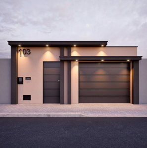 Puerta de Garaje <span class=keywords><strong>Exterior</strong></span> Corredera Comercial Prima, Puerta Seccional de Acero, Puerta Elevadora Superior, Puerta de Garaje Industrial - Product Image 3