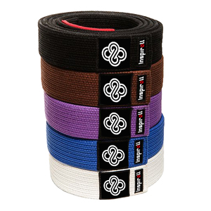 Cinturón de Jiu-Jitsu Brasileño de Alta Calidad, Personalizado, con Textura de Tejido de Perlas, 100% Algodón - Product Image 1