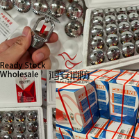 Tête de sprinkler suspendue Hong'an DN15 K80 68 ° Arroseur d'incendie rouge 1/2'' NPT en stock pour plafonds de bureaux et commerces