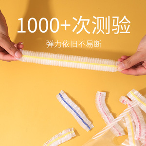 Cling Film Sleeve 100pcs Food Grade Thickened Leak Proof For Refrigerator Storage Bowl Plate Covering - Product Image 4