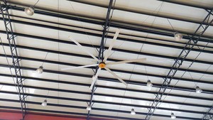 Ventilador industrial HVLS <span class=keywords><strong>de</strong></span> 3,6 M y 12 pies, motor grande, ventilador <span class=keywords><strong>de</strong></span> techo HVLS <span class=keywords><strong>de</strong></span> baja velocidad <span class=keywords><strong>de</strong></span> 220V, ventilador <span class=keywords><strong>de</strong></span> gimnasio con Control <span class=keywords><strong>de</strong></span> <span class=keywords><strong>pared</strong></span> inteligente - Product Image 6