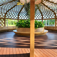 Suelo de madera de bambú anticorrosión entrelazada para exteriores, suelo de seguridad de bambú para Patio, suelo de bambú moderno para exteriores