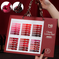 ZRKGEL – Nouvelle Collection de Vernis Gel de Luxe 36 Couleurs Rouge, Sans HEMA/TPO, Haute Pigmentation, Longue Durée, Personnalisable avec Logo, Idéal pour les Fêtes, Vente en Gros