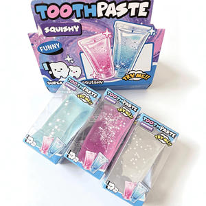 2026 Nuevo Juguete Sensorial Antiestrés de Maltosa con Forma de Pasta Dental, Brillante, de TPR, para Apretar, Venta al por Mayor a Granel - Product Image 3