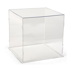 Nhà máy tùy chỉnh PMMA acrylic Rack hiển thị 15x15 đóng mở rõ ràng tổ chức đứng Kệ hiển thị trường hợp truy cập bán lẻ hiển thị - Product Image 2