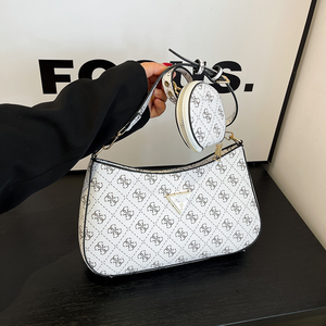 Nuevo bolso con estampado de letras, bolso simple de un solo hombro y <span class=keywords><strong>bandolera</strong></span> para <span class=keywords><strong>mujer</strong></span>. - Product Image 3