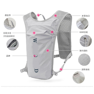 Custom Hydration <b>Backpack</b> Water Bag Pack Bladder Bag Running <b>Hiking</b> Cycling Camping <b>Backpack</b> - Product Image 5